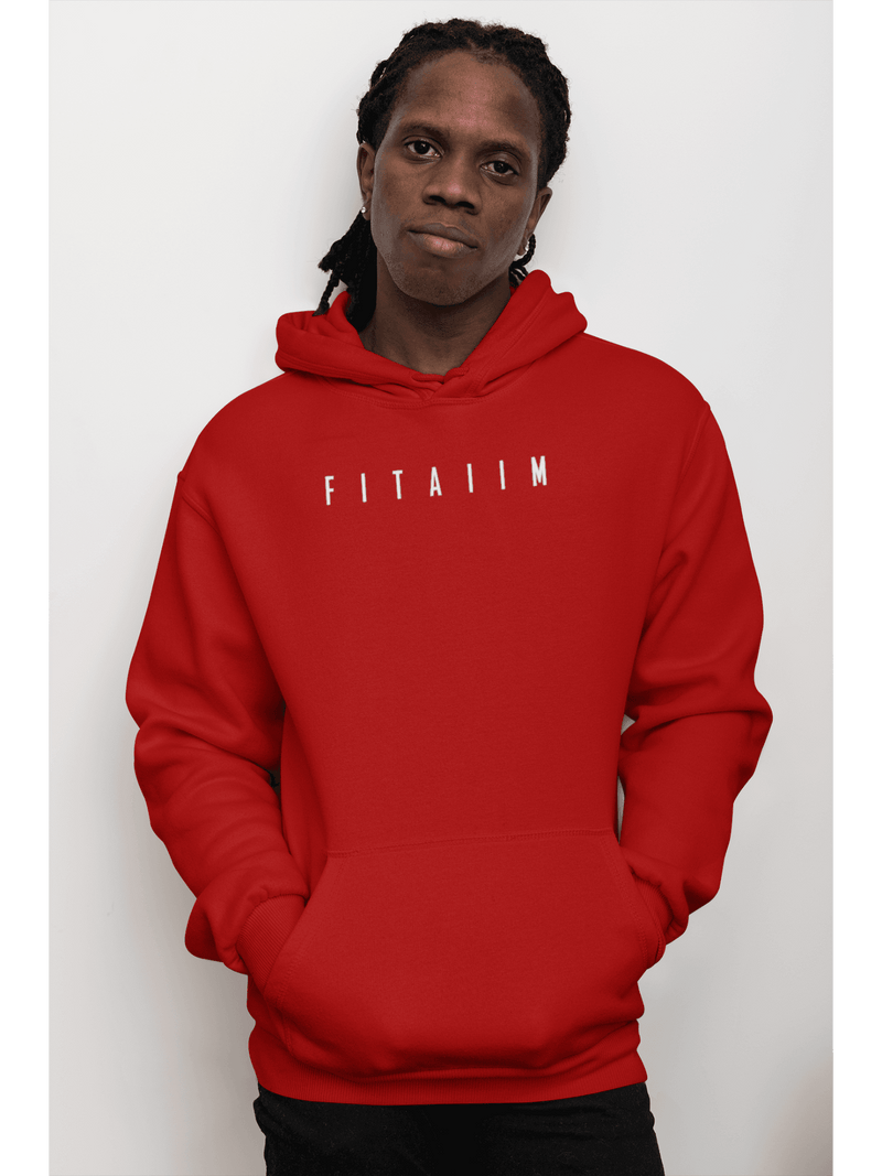 Essential Hoodie Red - Fitaiim