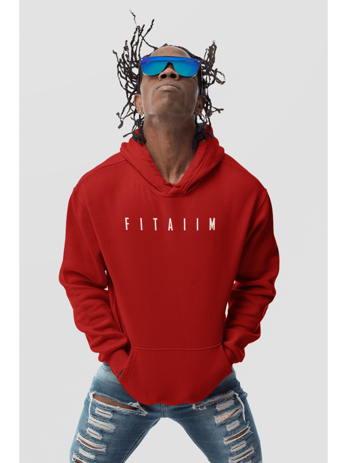 Essential Hoodie Red - Fitaiim
