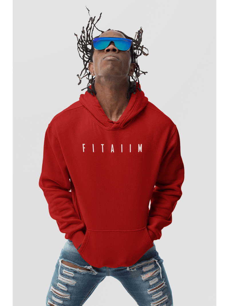 Essential Hoodie Red - Fitaiim