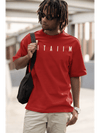 Essential Oversized T-Shirt Red - Fitaiim