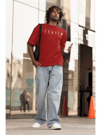 Essential Oversized T-Shirt Red - Fitaiim