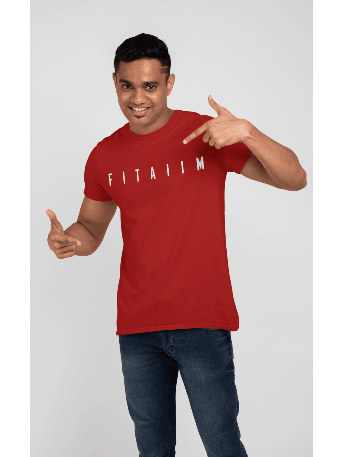 Essential T-Shirt Red - Fitaiim