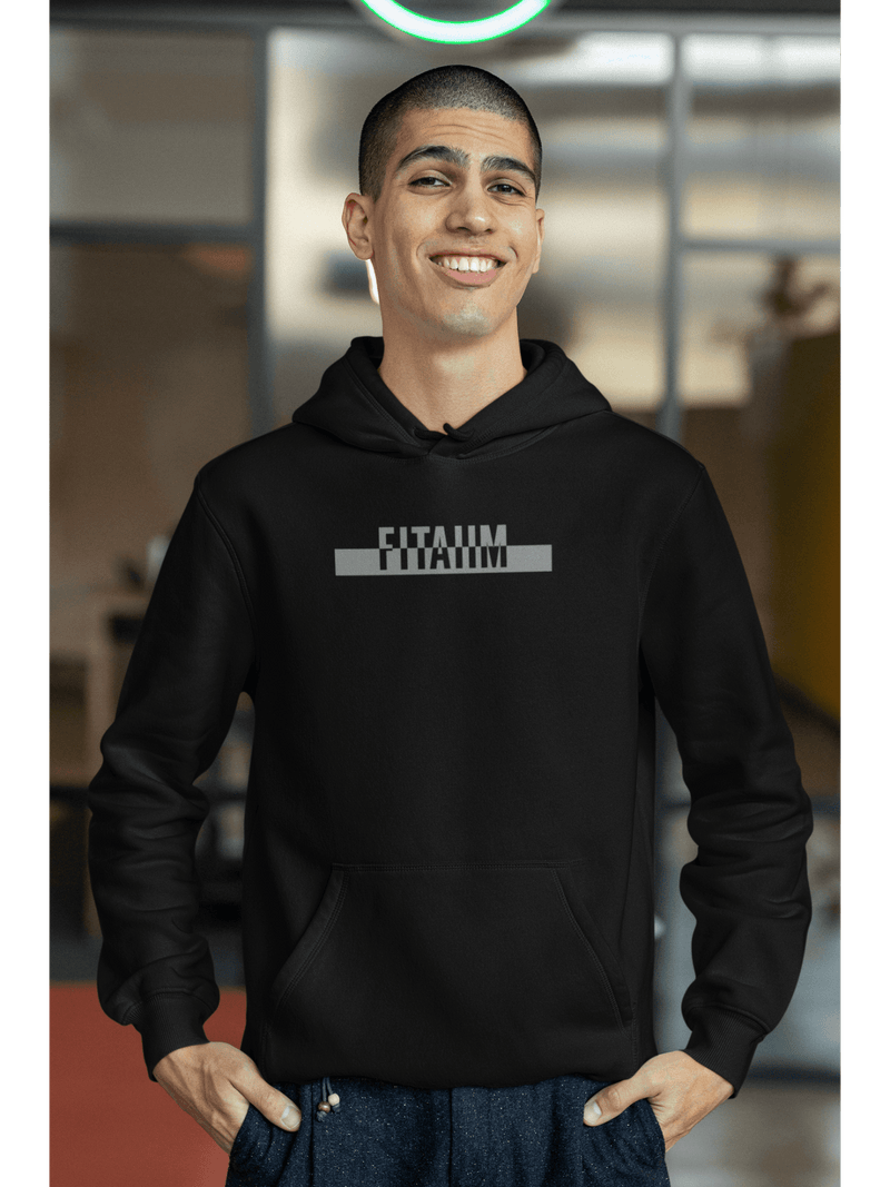 Power Hoodie Black - Fitaiim