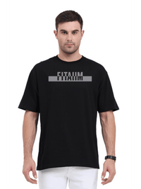 Power Oversized T-Shirt Black - Fitaiim