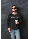 Power Round Neck Full Sleeve T-Shirt Black - Fitaiim