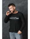 Power Round Neck Full Sleeve T-Shirt Black - Fitaiim