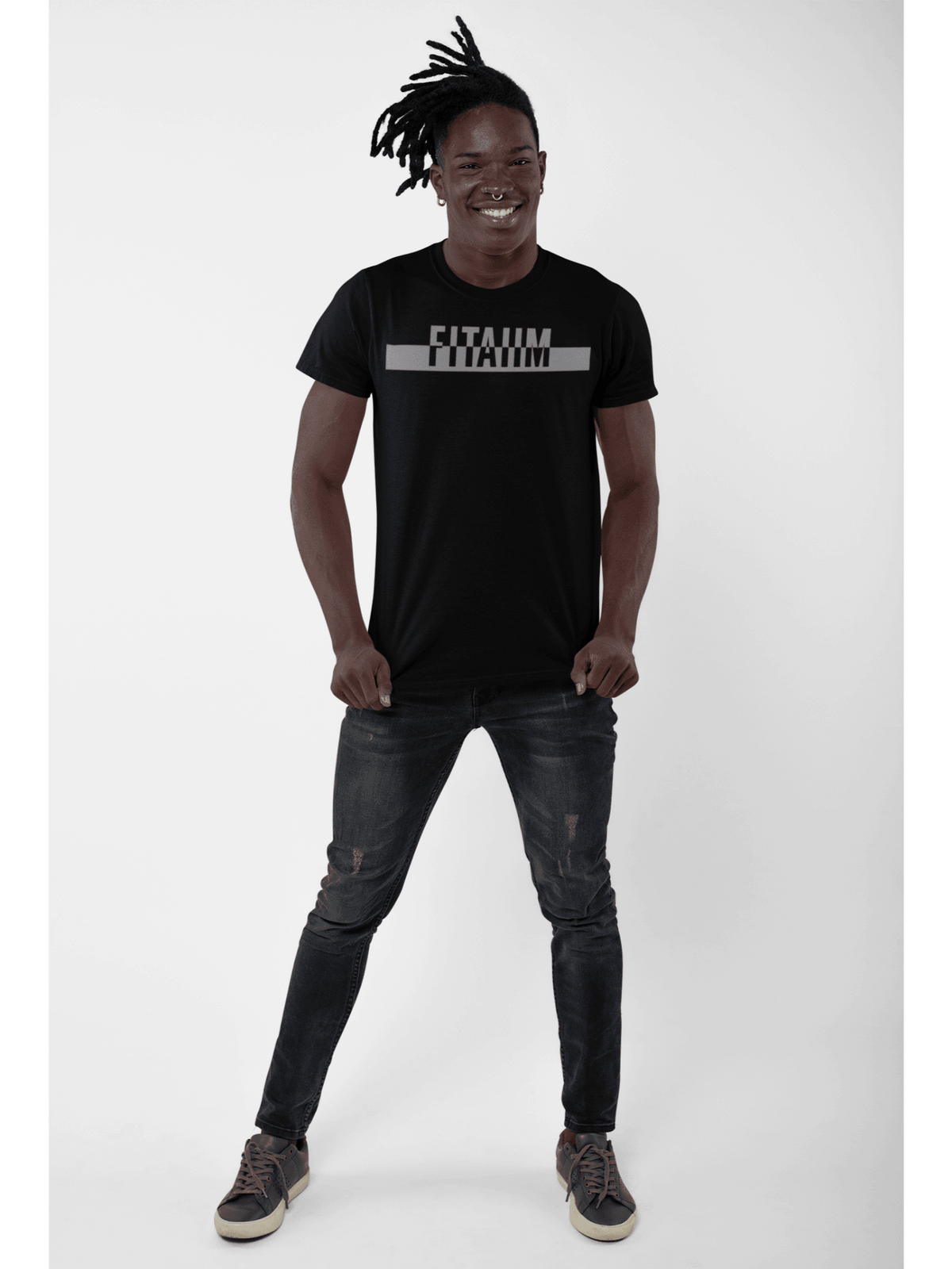 Power Supima T-Shirt Black - Fitaiim