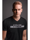 Power V-Neck T-shirt Black - Fitaiim