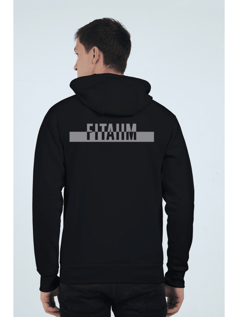 Power Zip Hoodie Black - Fitaiim