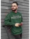 Power Oversized Sweatshirt Bottle Green - Fitaiim