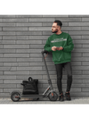 Power Oversized Sweatshirt Bottle Green - Fitaiim