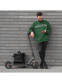 Power Oversized Sweatshirt Bottle Green - Fitaiim