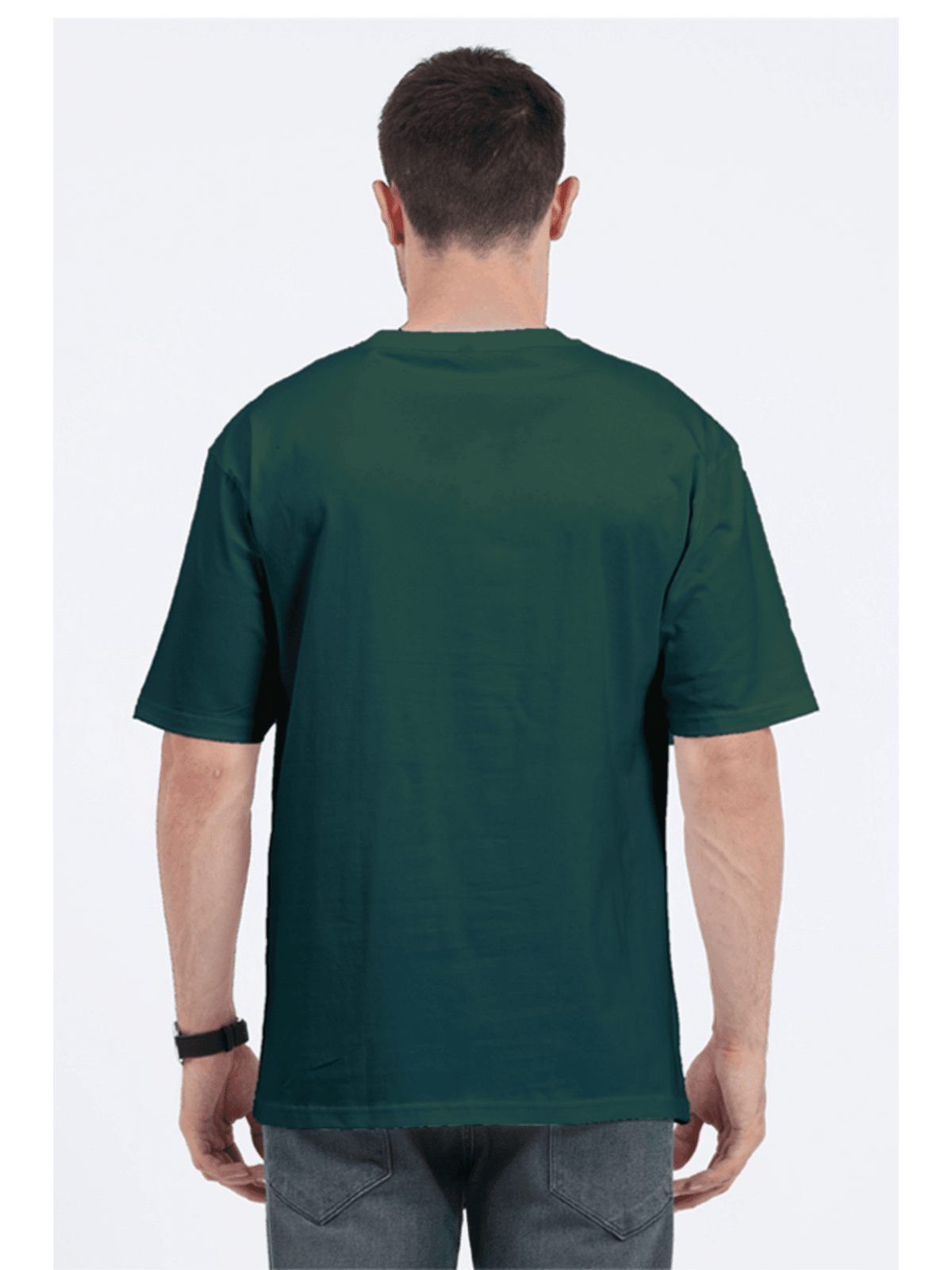 Power Oversized T-Shirt Bottle Green - Fitaiim