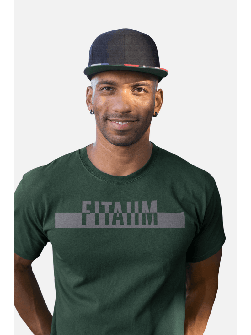 Power T-Shirt Bottle Green - Fitaiim