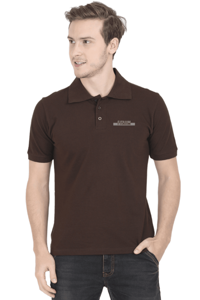 Power Polo T-Shirt Coffee Brown - Fitaiim