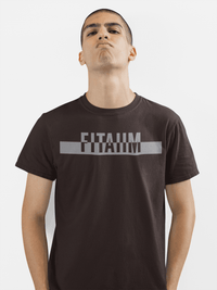 Power T-Shirt Coffee Brown - Fitaiim