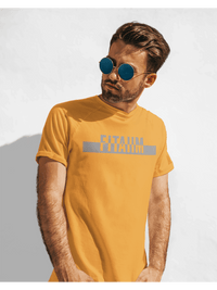 Power T-Shirt Golden Yellow - Fitaiim