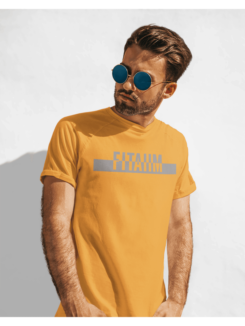 Power T-Shirt Golden Yellow - Fitaiim