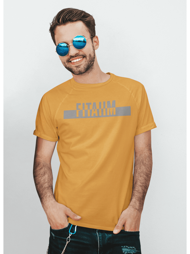 Power T-Shirt Golden Yellow - Fitaiim