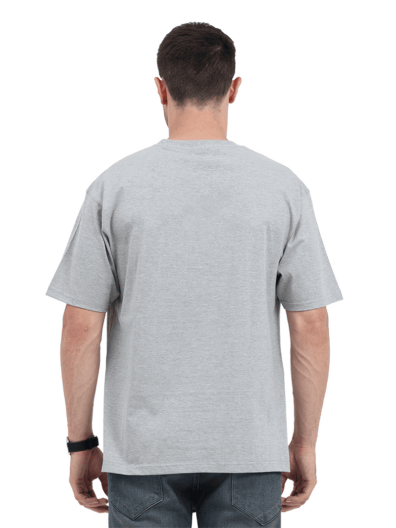 Power Oversized T-Shirt Grey - Fitaiim