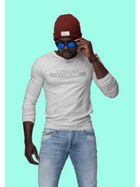 Power Round Neck Full Sleeve T-Shirt Grey - Fitaiim