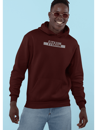 Power Hoodie Maroon - Fitaiim