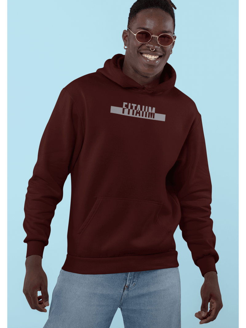 Power Hoodie Maroon - Fitaiim