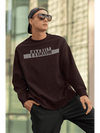 Power Oversized Sweatshirt Maroon - Fitaiim