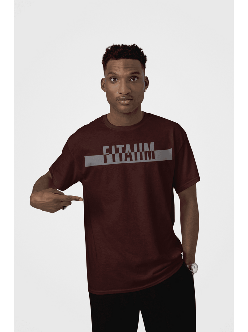 Power Supima T-Shirt Maroon - Fitaiim