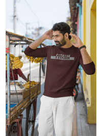 Power Sweatshirt Maroon - Fitaiim