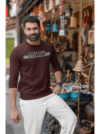 Power Sweatshirt Maroon - Fitaiim