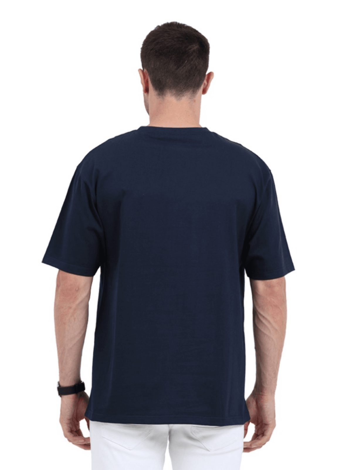 Power Oversized T-Shirt Navy Blue - Fitaiim