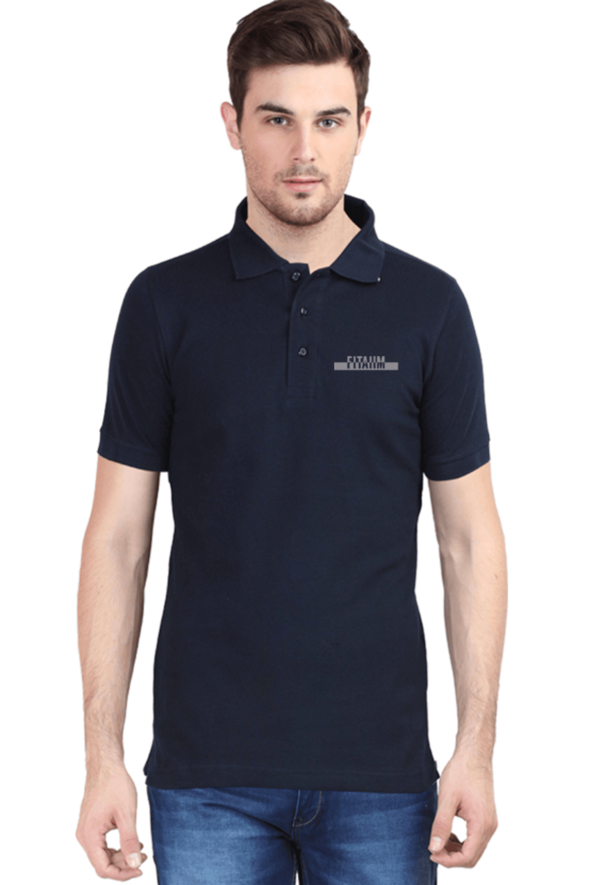 Power Polo T-Shirt Navy Blue - Fitaiim