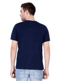 Power V-Neck T-shirt Navy Blue - Fitaiim