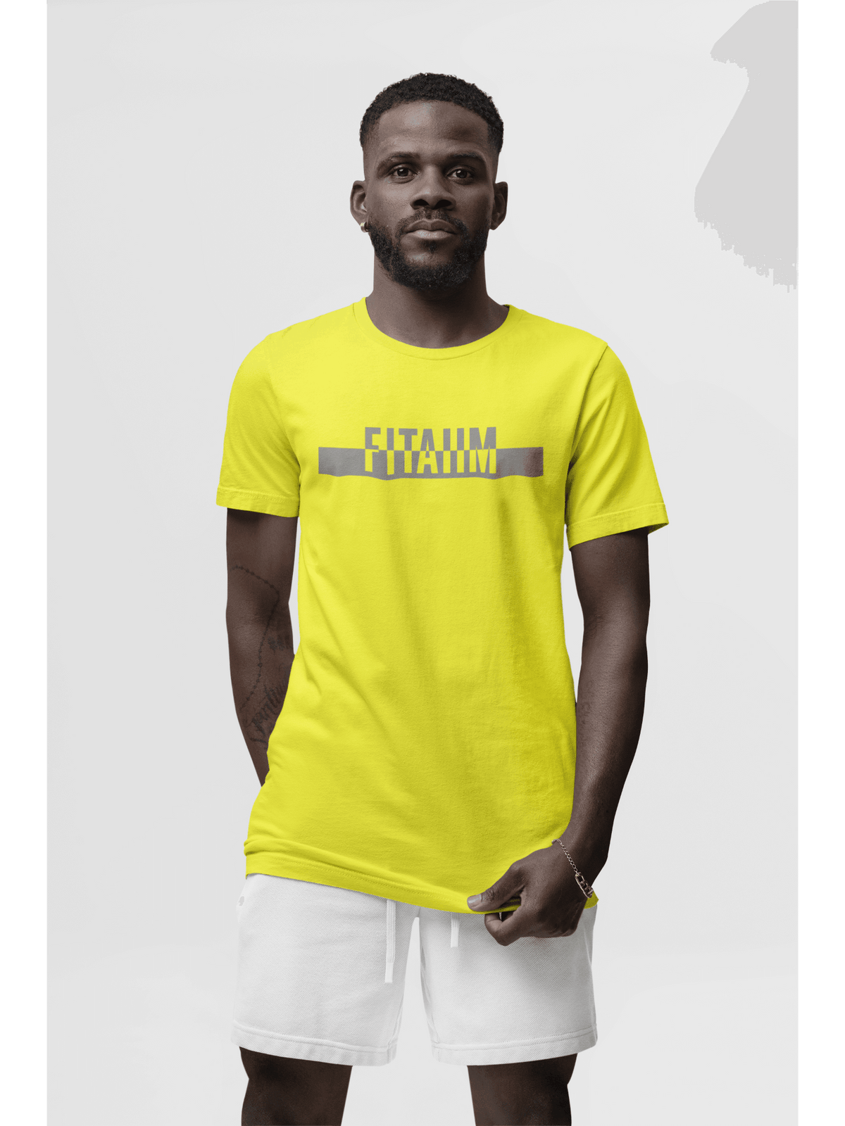 Power T-Shirt New Yellow - Fitaiim