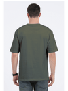 Power Oversized T-Shirt Olive Green - Fitaiim