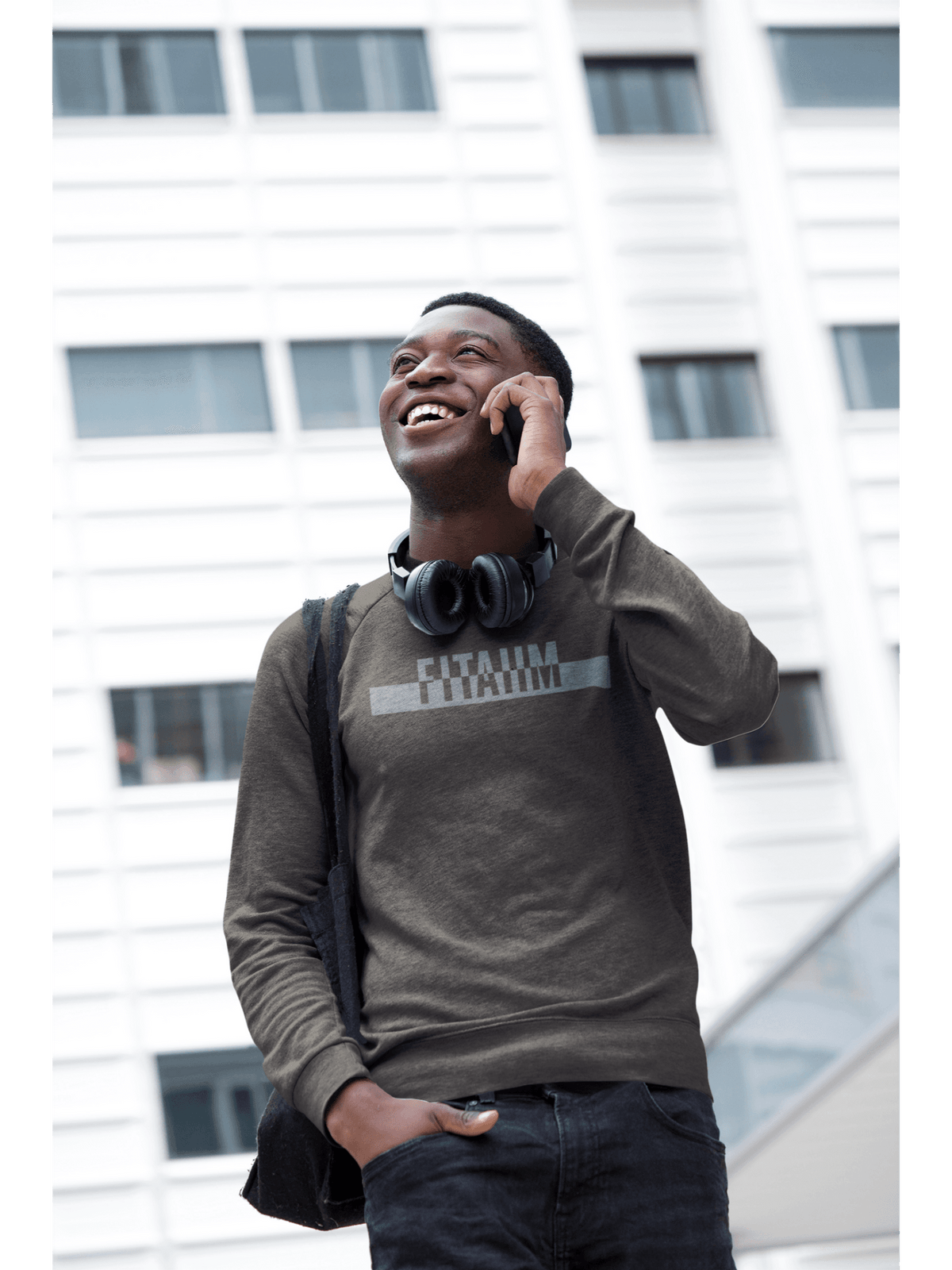 Power Sweatshirt Olive Green - Fitaiim