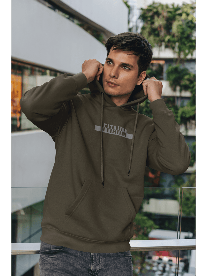 Power Hoodie Olive Green - Fitaiim