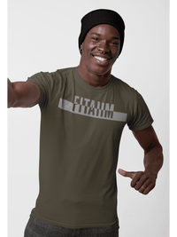 Power T-Shirt Olive Green - Fitaiim