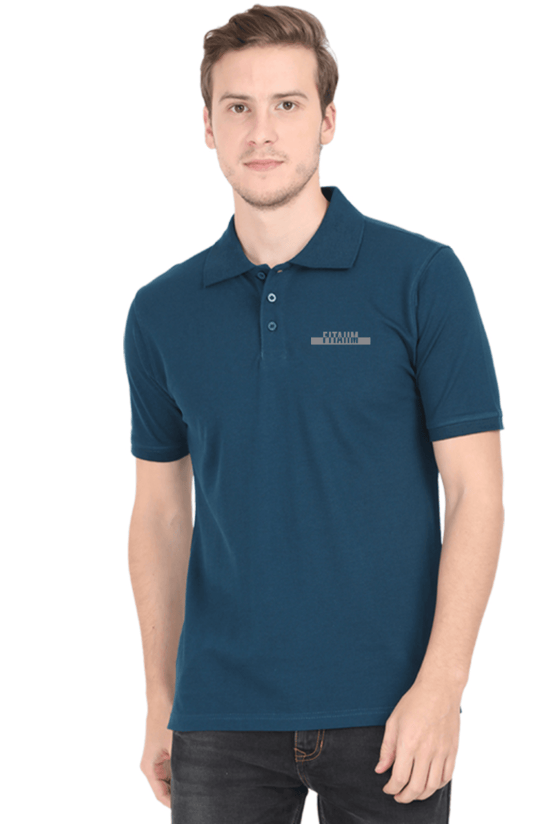 Power Polo T-Shirt Petrol Blue - Fitaiim