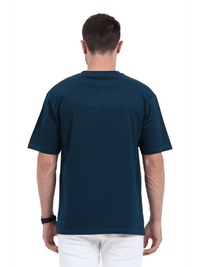 Power Oversized T-Shirt Petrol Blue - Fitaiim