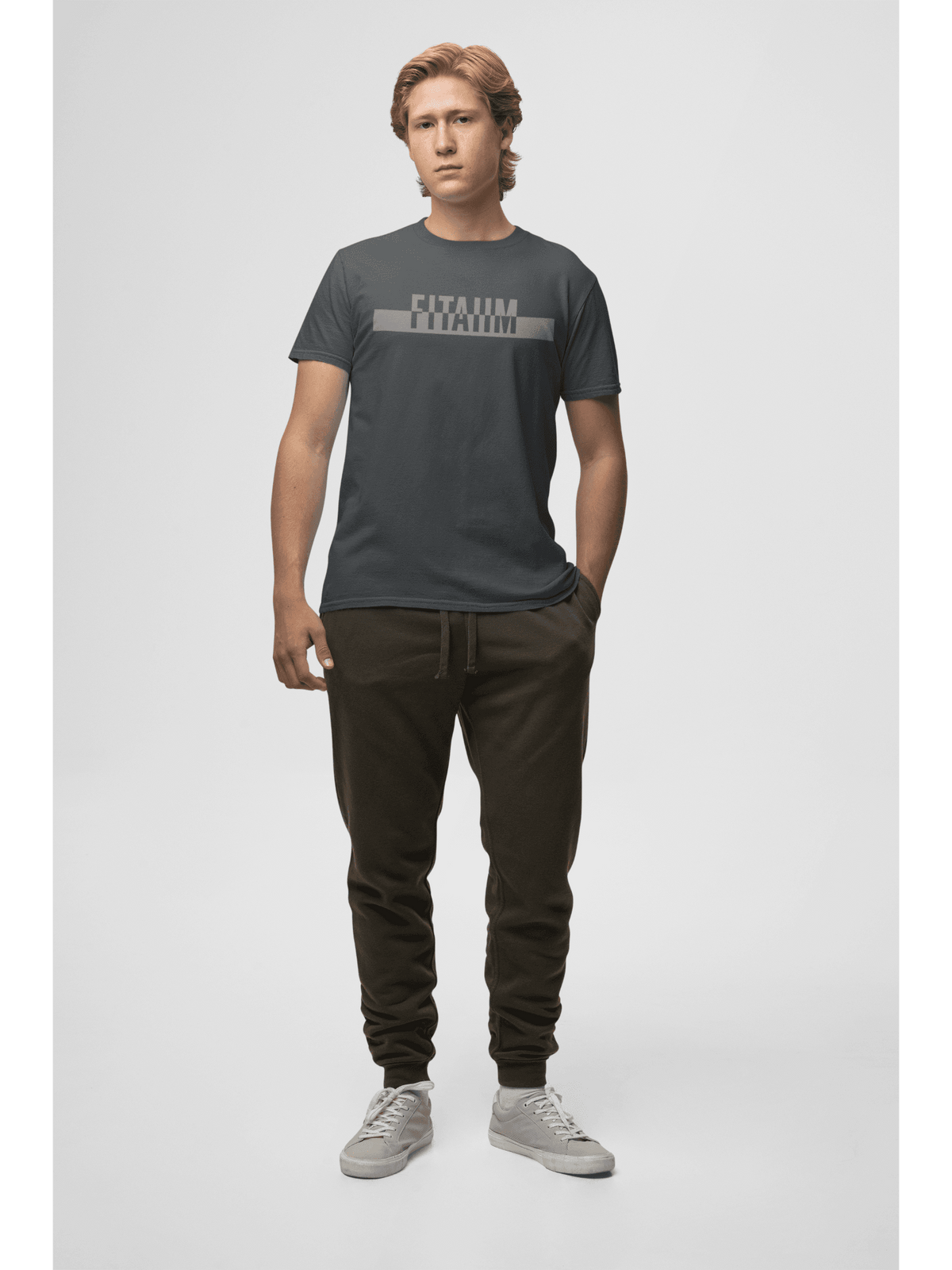 Power T-Shirt Steel Grey - Fitaiim