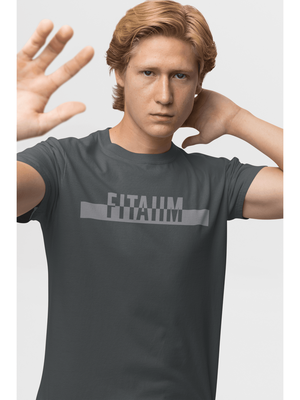 Power T-Shirt Steel Grey - Fitaiim