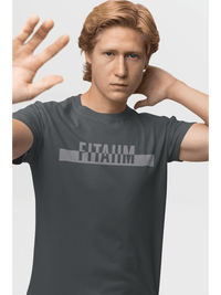 Power T-Shirt Steel Grey - Fitaiim