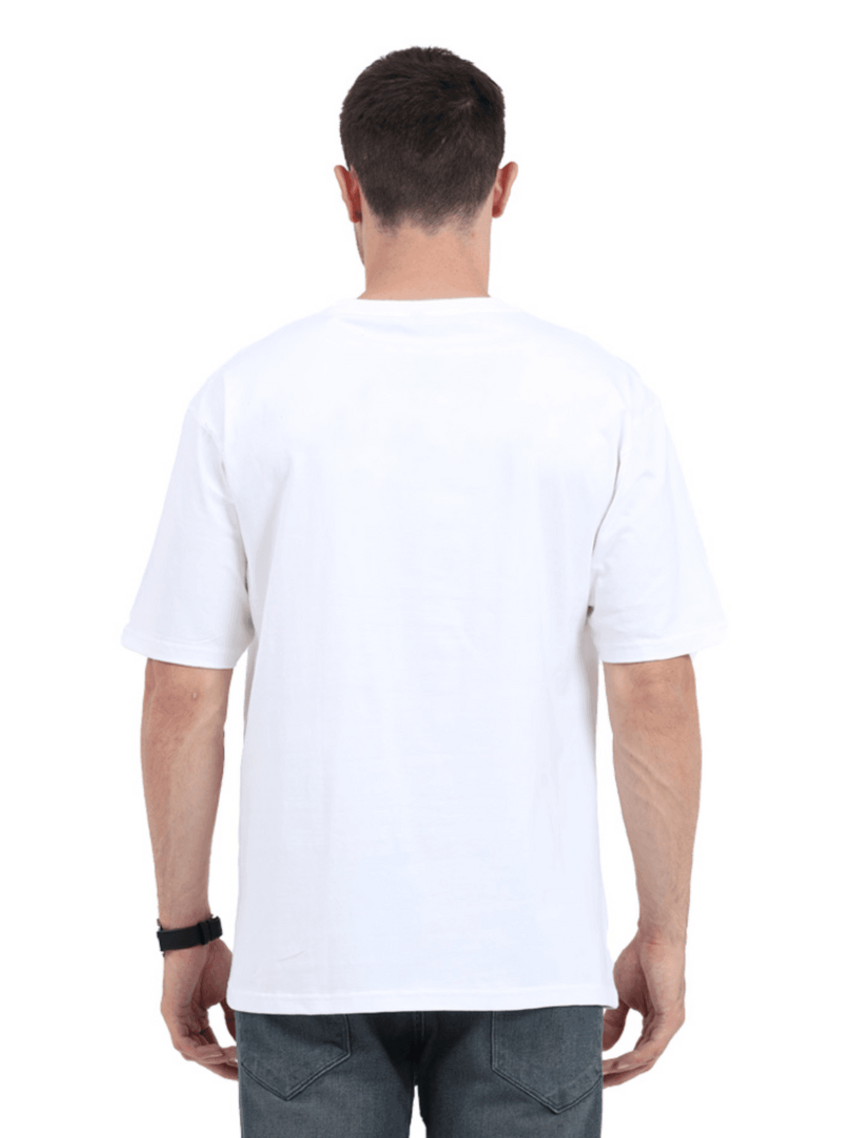 Power Oversized T-Shirt White - Fitaiim
