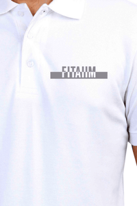 Power Polo T-Shirt White - Fitaiim