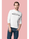 Power Round Neck Full Sleeve T-Shirt White - Fitaiim