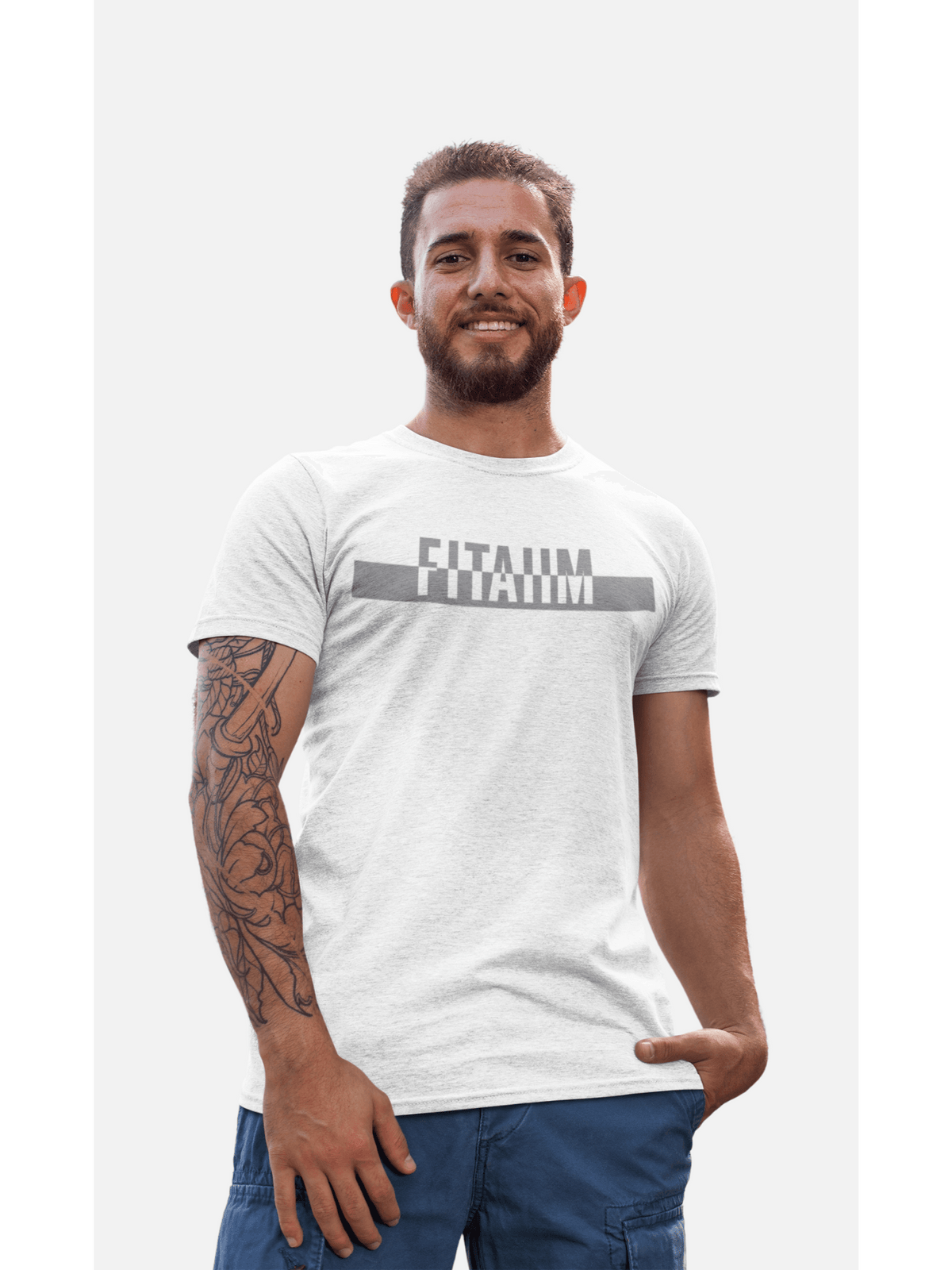 Power T-Shirt White - Fitaiim