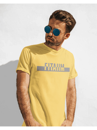 Power T-Shirt Yellow - Fitaiim