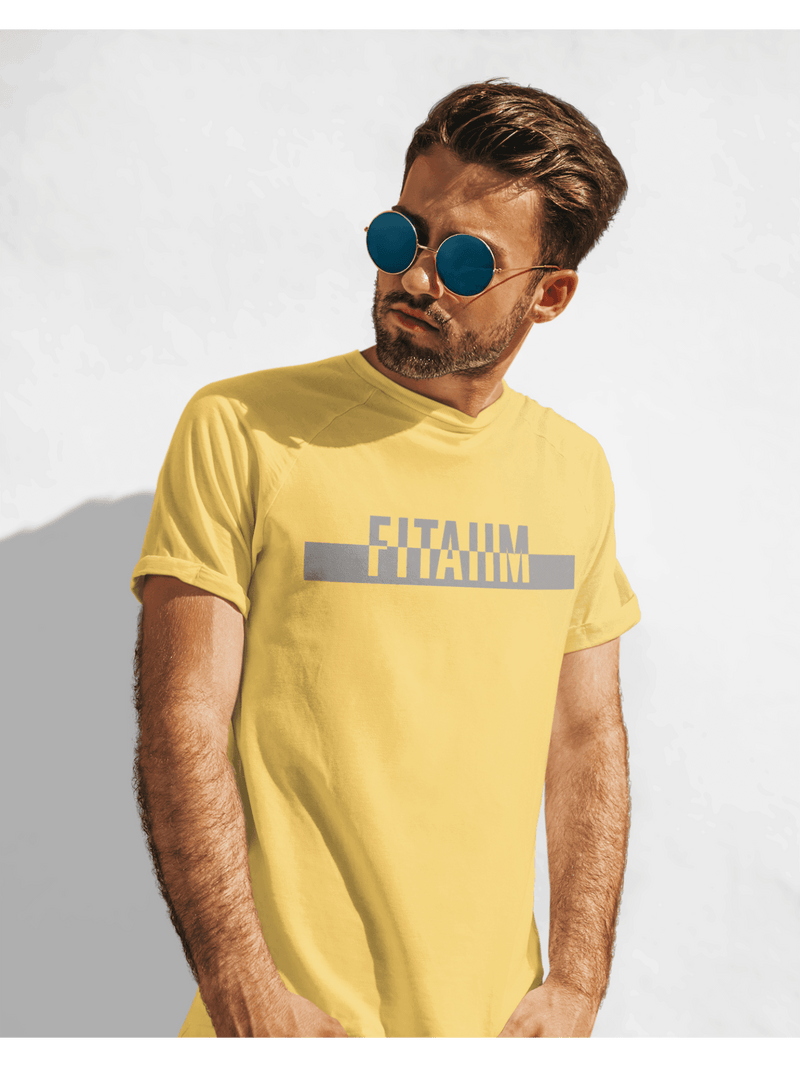 Power T-Shirt Yellow - Fitaiim